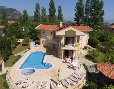 Villa Eanda  Dalyan. 5 Bed.Mugla Turkey   with 52sqm Private  naturalSalt Pool and Stunning Views.1750 sq m gardens panoramic views