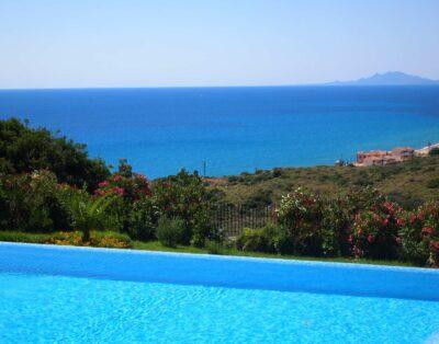 Luxury villa with fabulous infinity pool and amazing views of the Ionian Sea