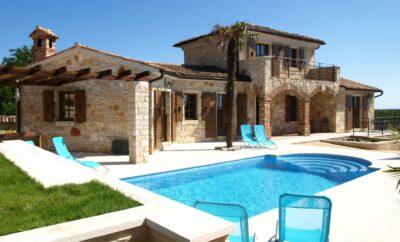 Luxury Villa in Istria, Croatia With Private Heated Pool And Safety Cover.