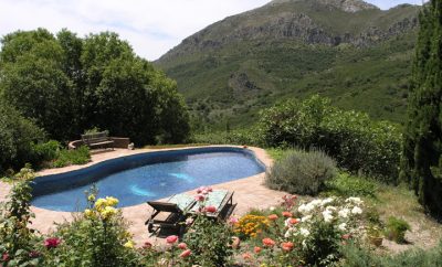 Beautiful mountain cottage with private pool-Casares